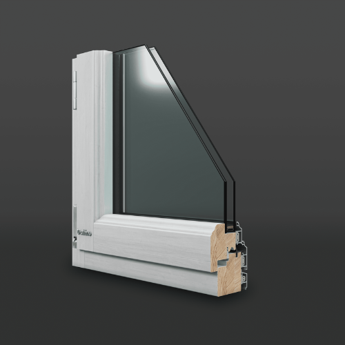 Infisso Legno-Alluminio Intesa 90 Impero