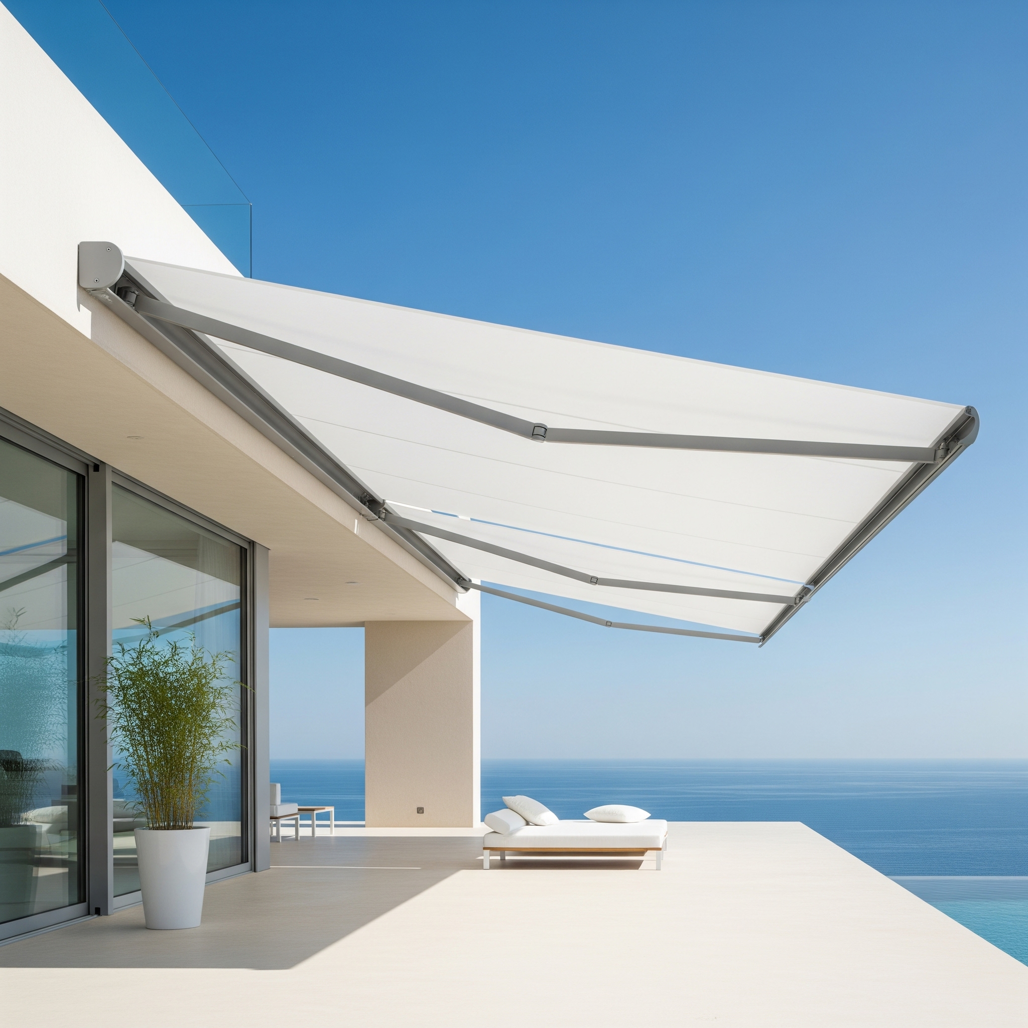Tenda da sole con i bracci