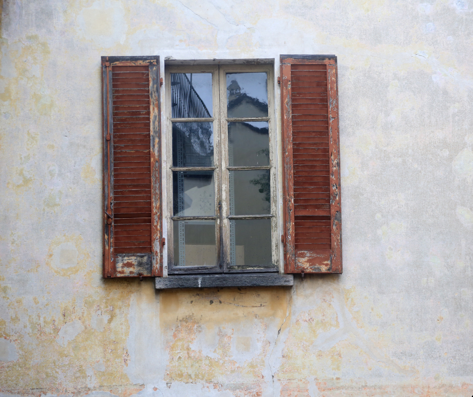 finestra vecchia