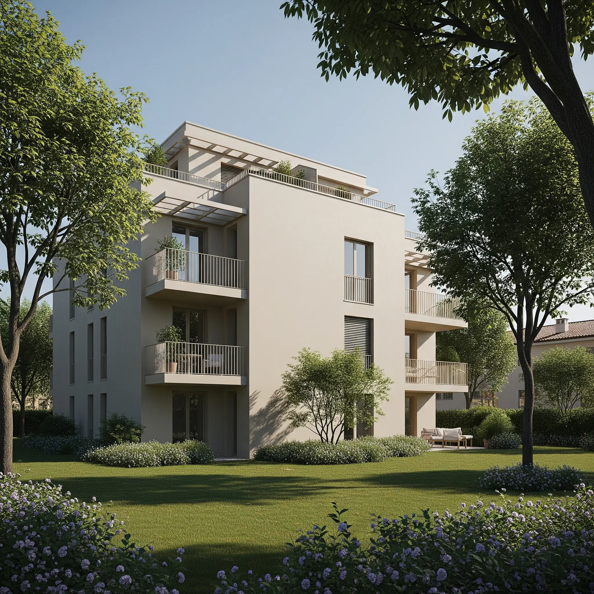 Immagine condominio moderno