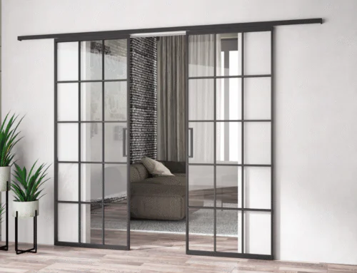 Cabina armadio in vetro